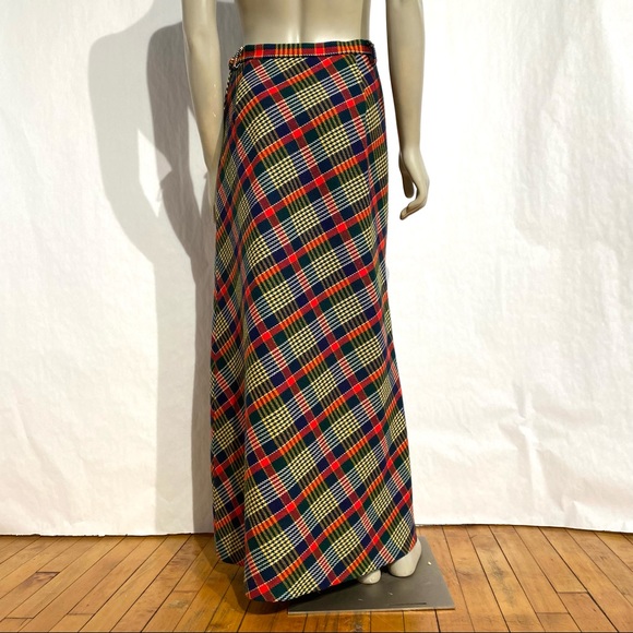 Vintage Tweed Maxi Wool Skirt - Picture 4 of 8
